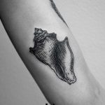Seashell tattoo by SVA