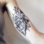 Seashell tattoo by Sasha Tattooing