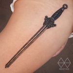 Sword tattoo from Disney's Mulan