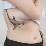 Tiburon shark tattoo