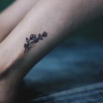 Tiny flower by Tanya's Tattoos