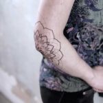 Unfinished mandala tattoo by Lox Luna