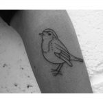 Bird tattoo by Lily Gloria