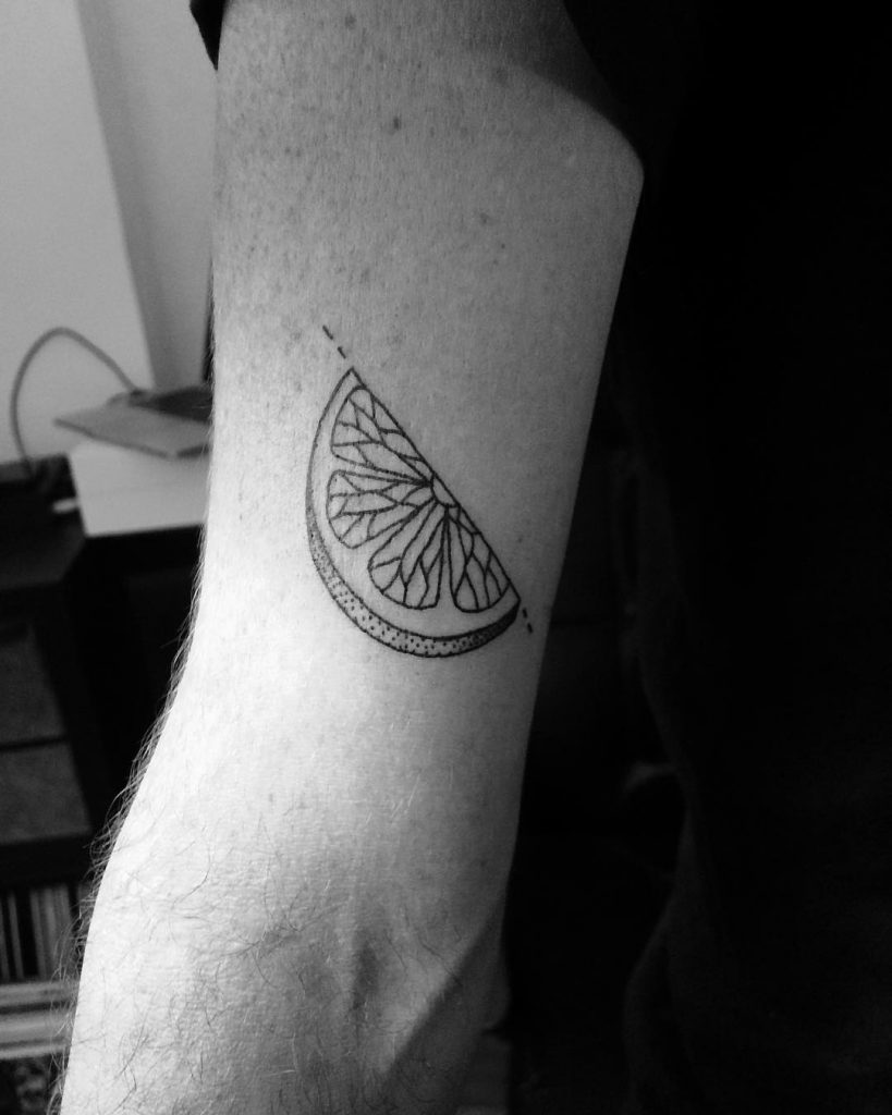 Borderline lemon tattoo