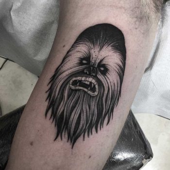 Chewbecca tattoo