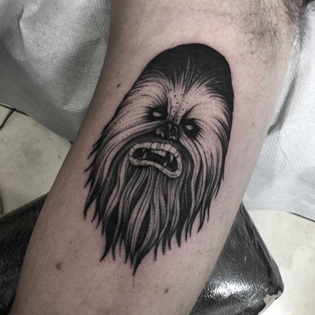 Chewbacca tattoo