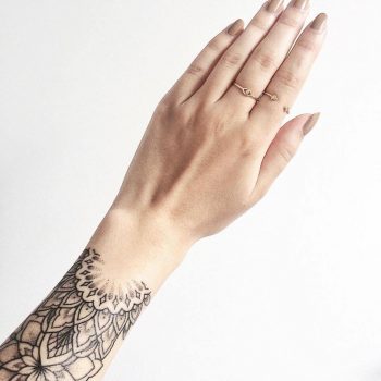 Gorgeous forearm tattoo by Rachain Sworth