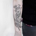 Herbs tattoo by Dogma Noir Uls Metzger