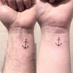 His and hers matching tattoos