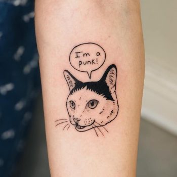 I'm a punk tattoo