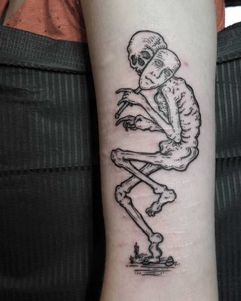 Little creeper tattoo