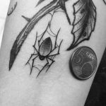 Little spider tattoo