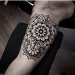 Mandala on the bicep by Jonas Ribeiro