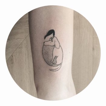 Pet tattoo by Kate Kalula