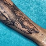 Shark tattoo by Sasha Kiseleva
