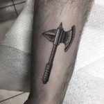 Small ax done at Primordial Pain Tattoo