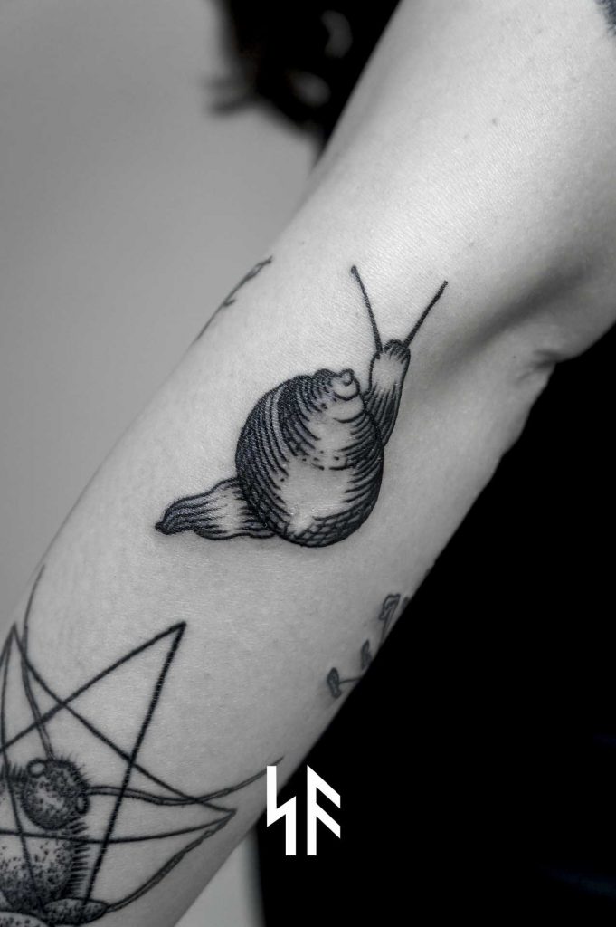 Snail tattoo by SVA