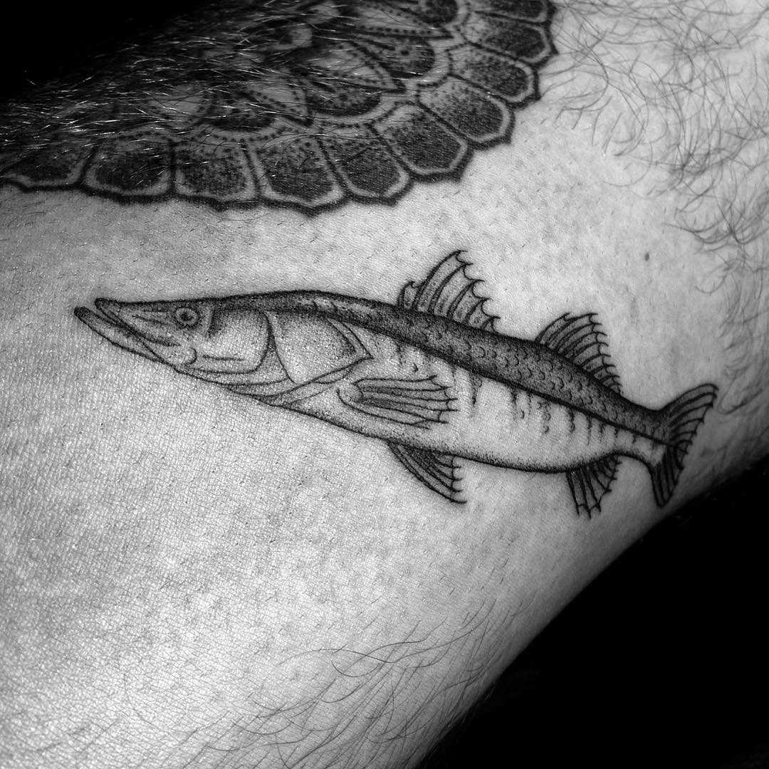 Striped Bass tattoo