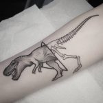 T-rex tattoo