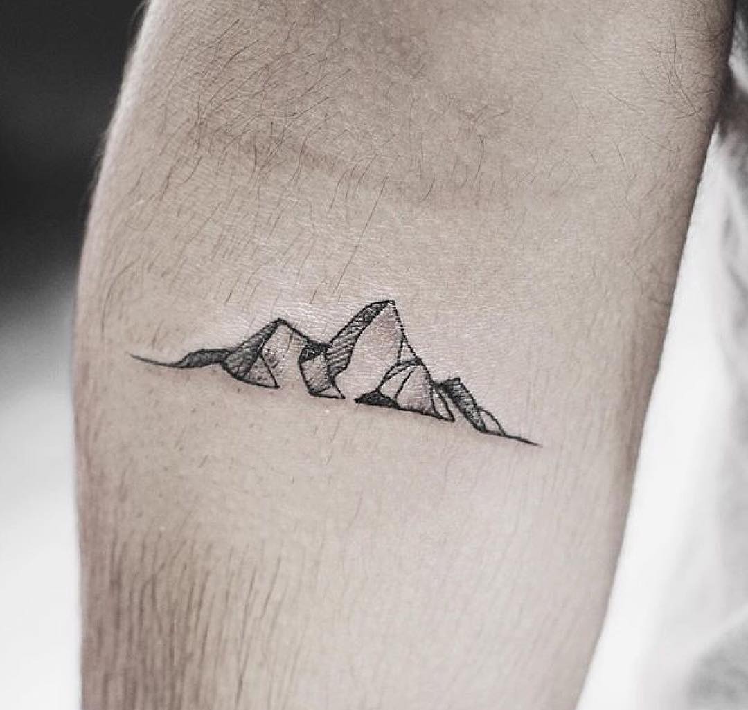 Tiny mountains by Yi.postyism