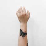 Wonderful butterfly tattoo
