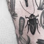 Beetle tattoo by Herzdame