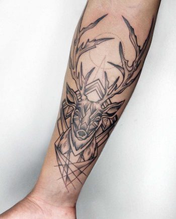 Deer forearm by Sasha Kiseleva