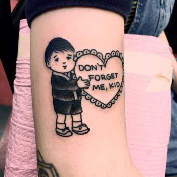 Don't forget me kid by Jen Wong