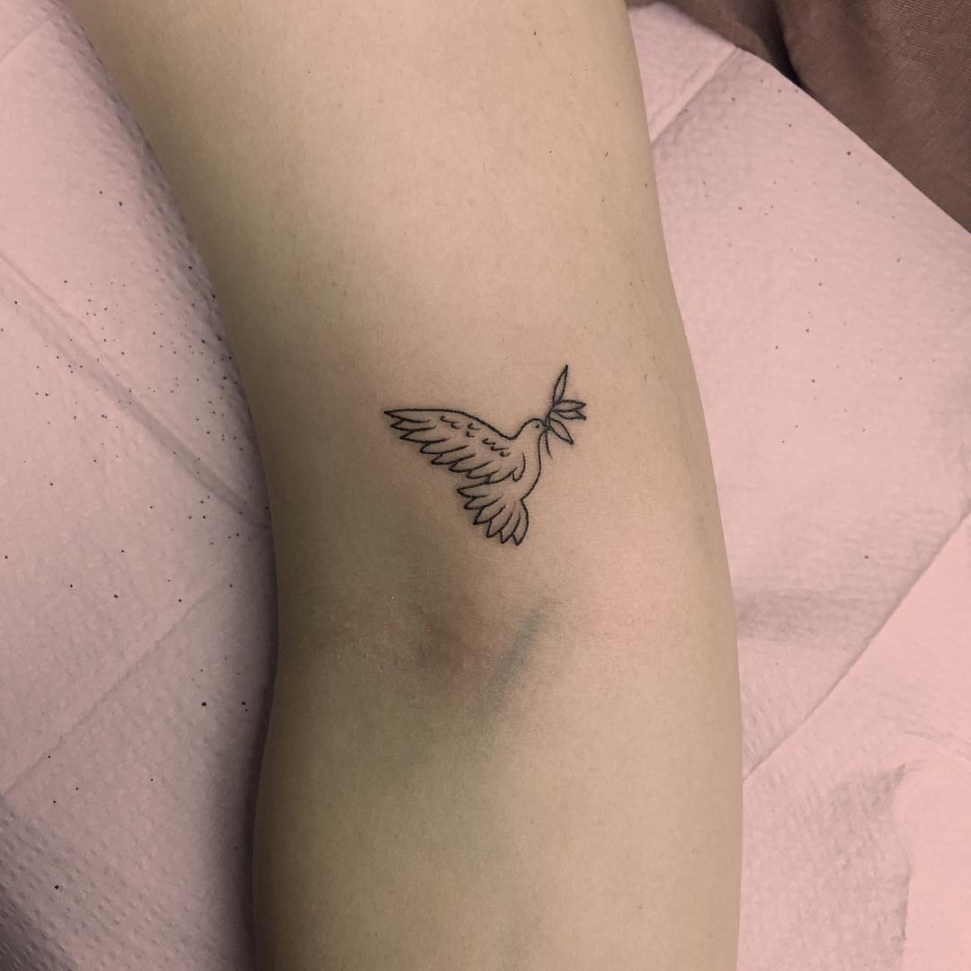 Dove Tattoo by Captain Bret Newport, RI… | Instagram