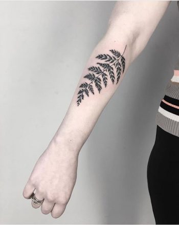 Fern leaf by Ella Bell Tattoo