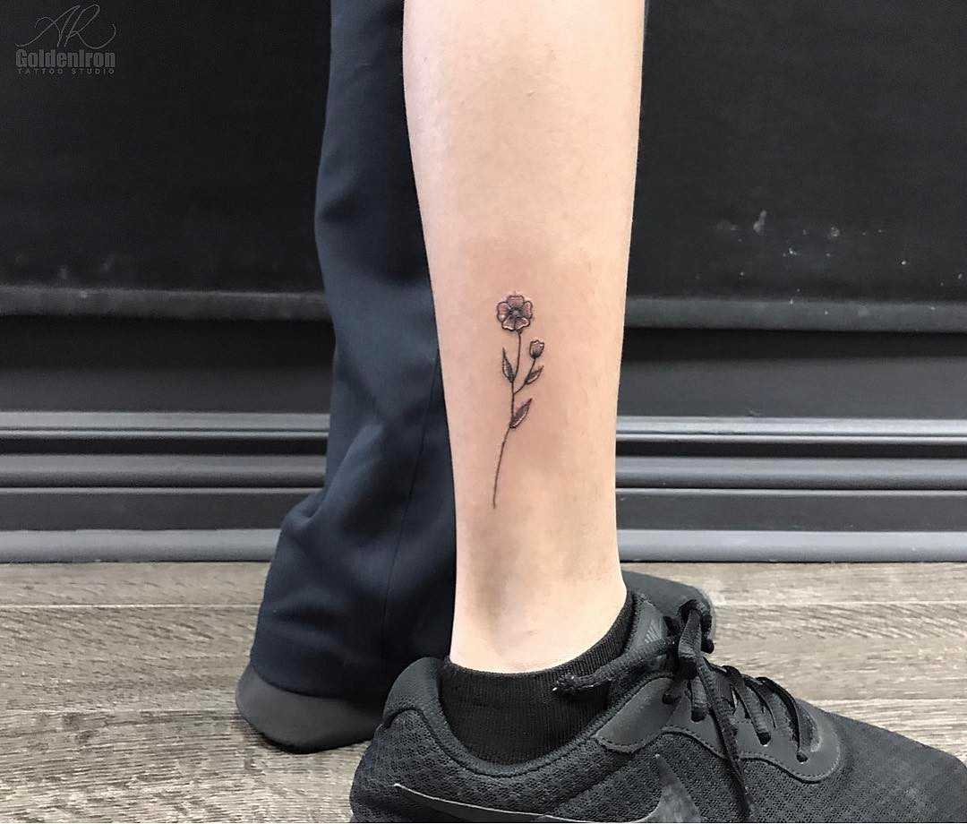 Flower by Alex Attg Tattoos