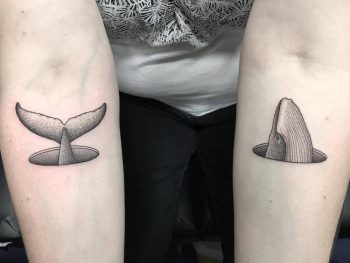 Fun whale piece by Michele Volpi Mfox