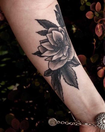 Hellebore tattoo