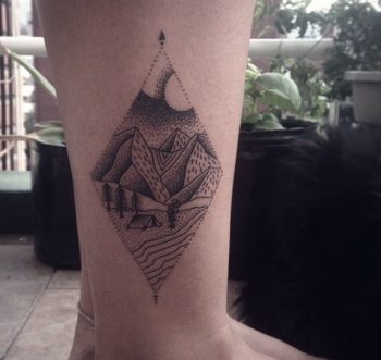 Landscape by La Gallina Tattoo