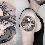Lighthouse tattoo by Herzdame