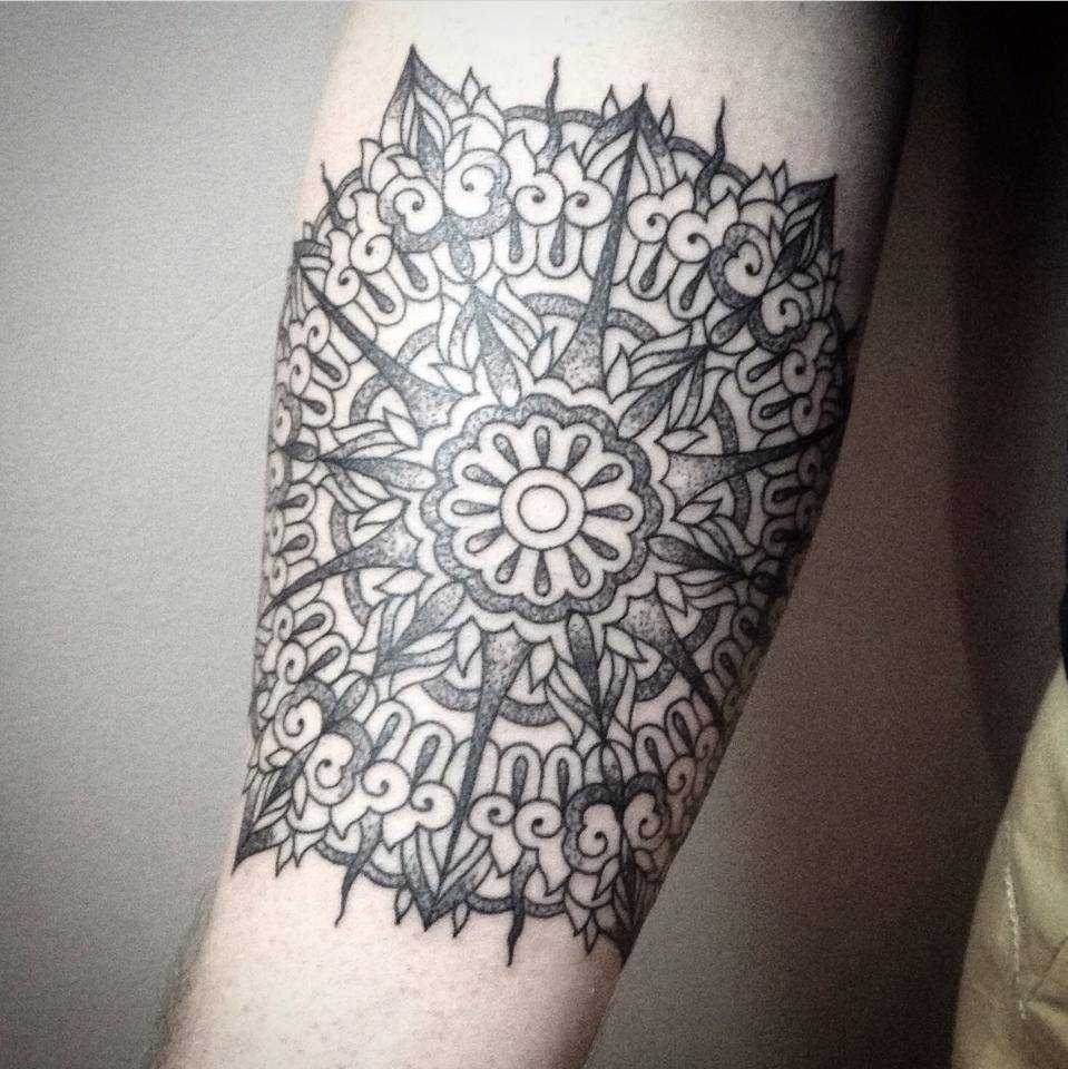 Mandala tattoo by Vaigirdas Kofy