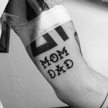 Mom and dad tattoo