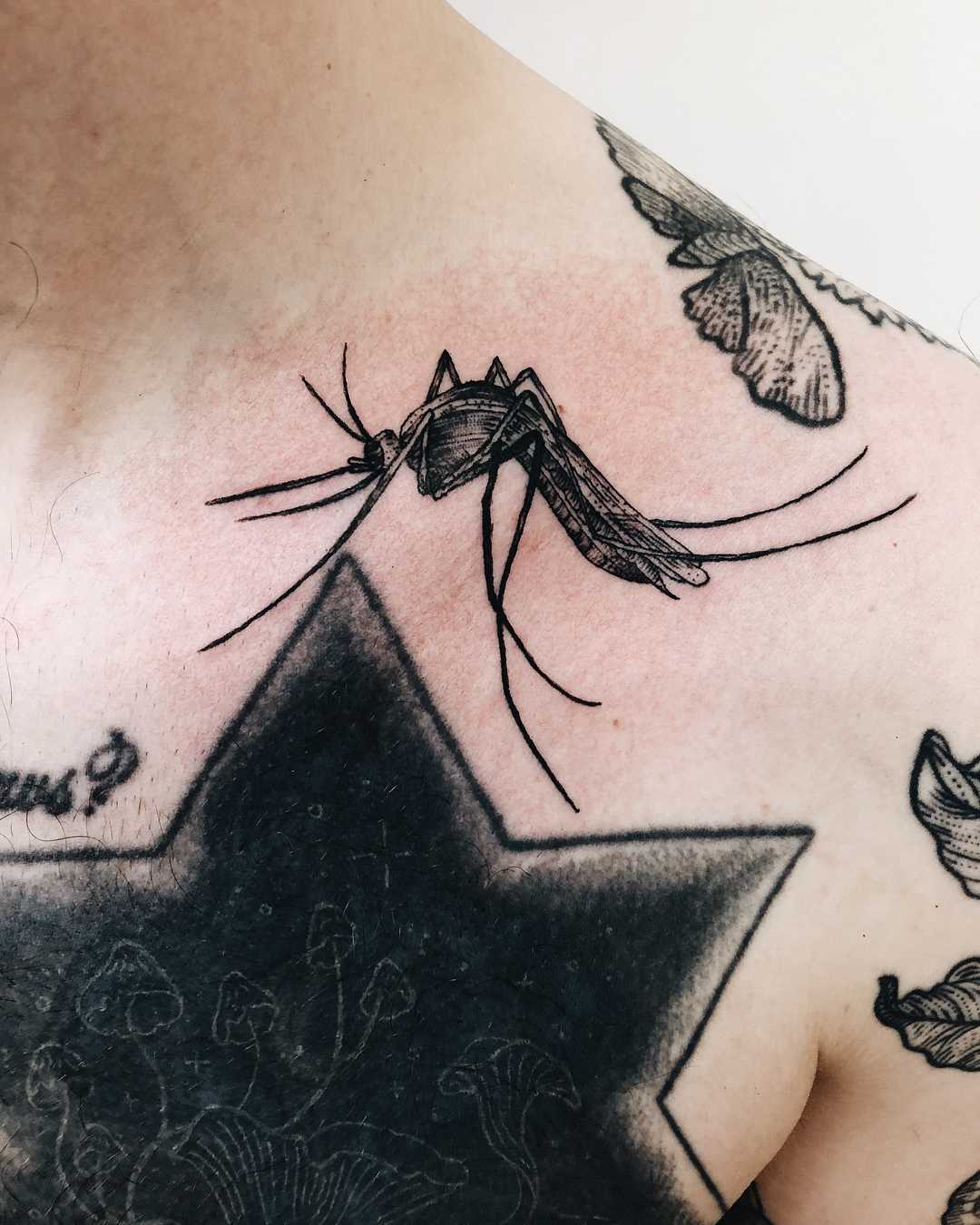 Mosquito tattoo