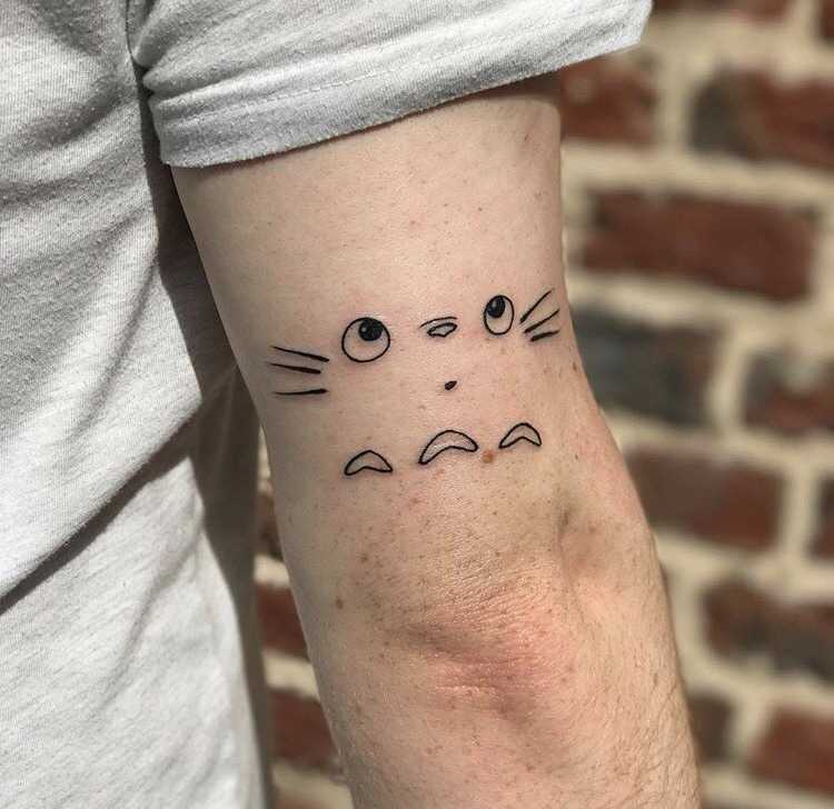 My Neighbor Totoro tattoo by Sharlotte San