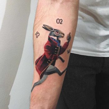 Now here you see it takes all the running you can do tattoo