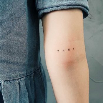 Pari tattoo by artist Cholo