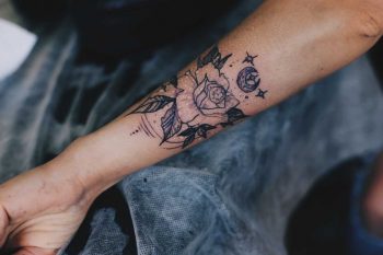 Power of moon tattoo