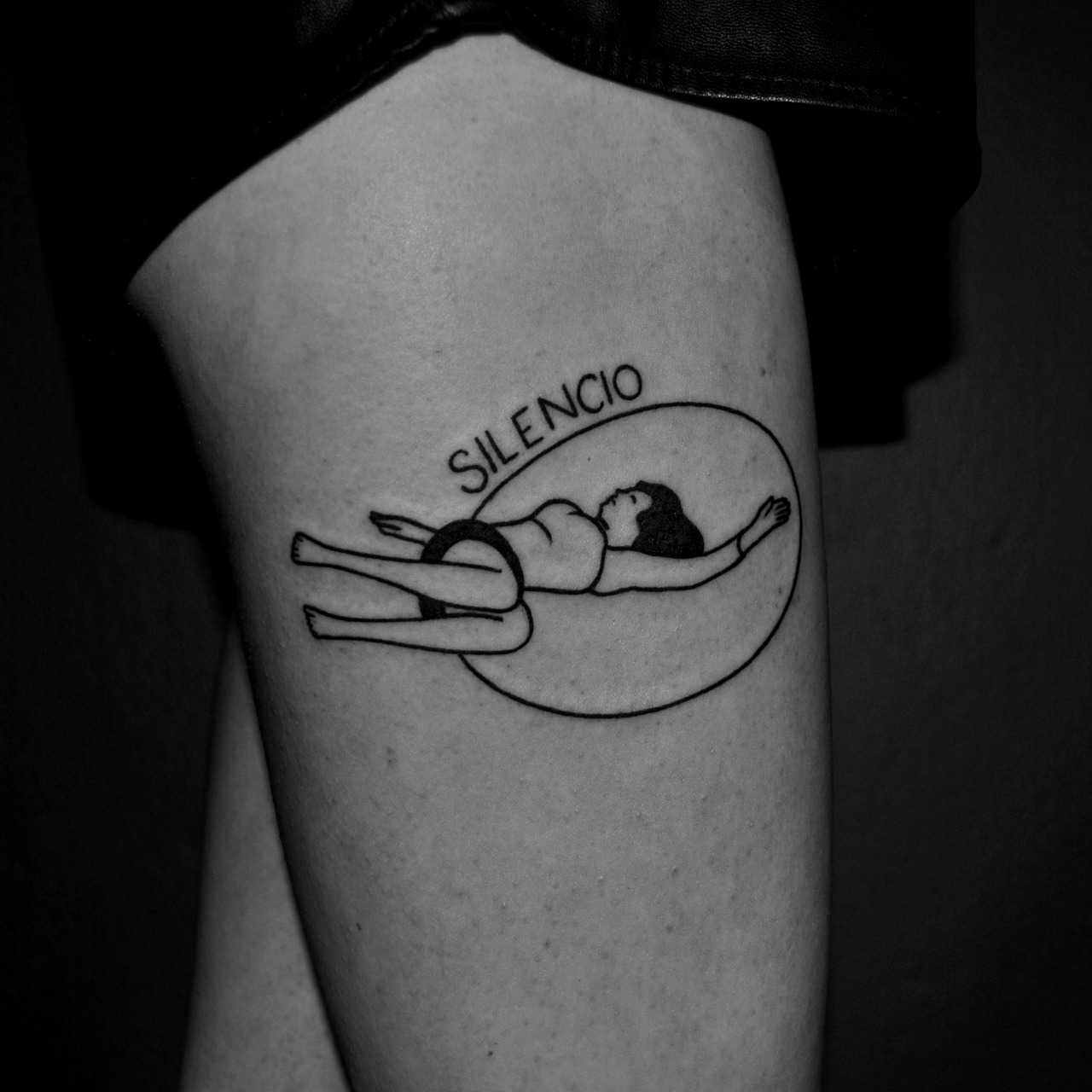 Silencio tattoo by Berkin Donmezz