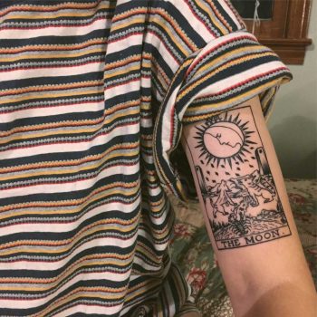 The moon tattoo