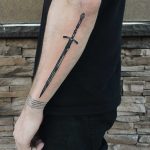The witch king's sword tattoo