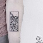 Waves tattoo by Karry Ka Ying Poon