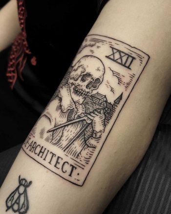 XXII De Architect tattoo