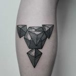 3D geometry tattoo by Andrei Svetov