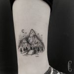 Arcane mountains tattoo
