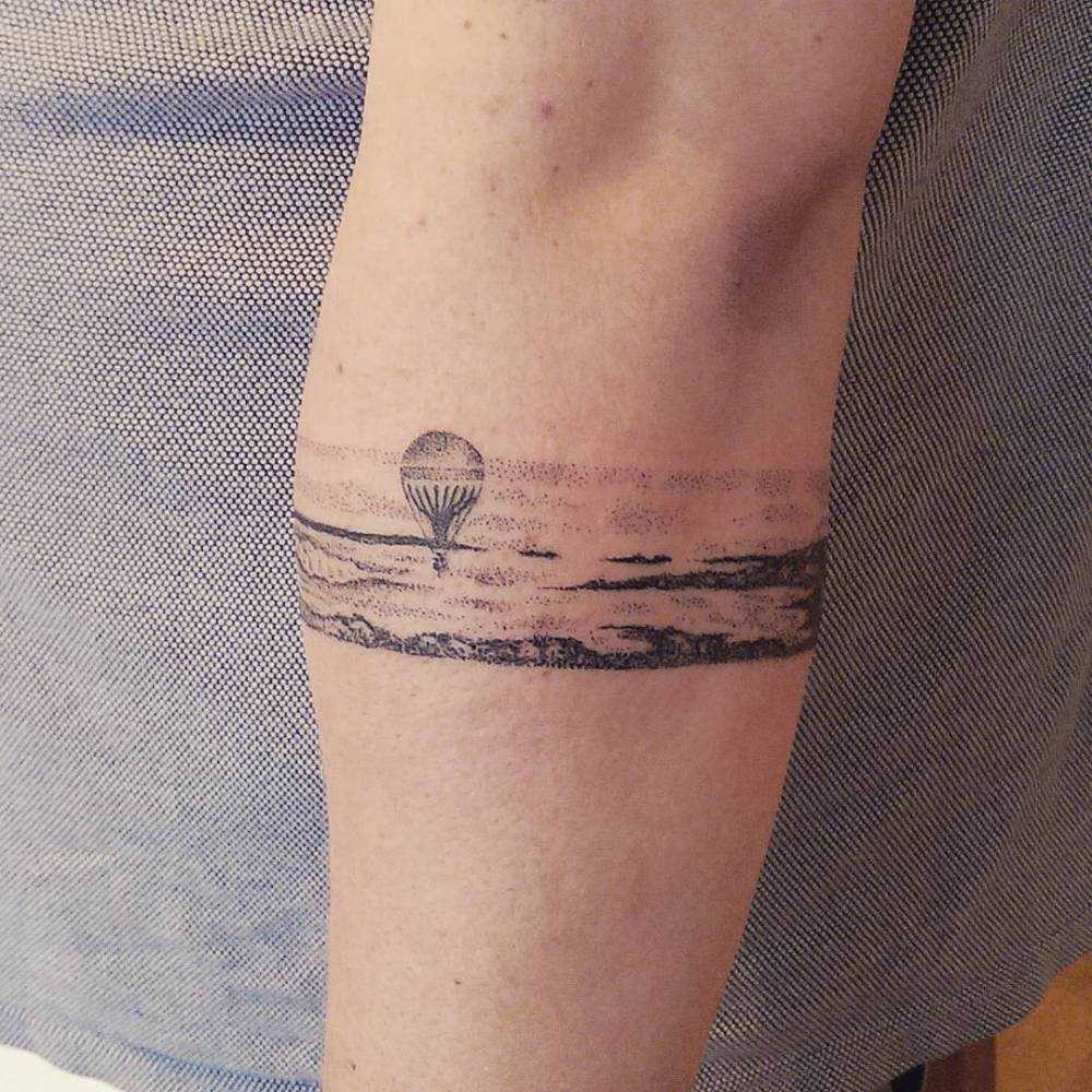 Armband tattoo by Sarah March